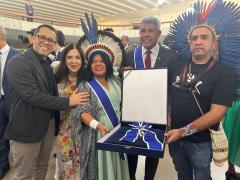 Cerimônia de Condecoração em Brasília. Foto: Divulgação