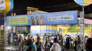 Saúde na Micareta de Feira de Santana. Foto: Feijão Almeida/GOVBA