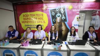 Saúde na Micareta de Feira de Santana. Foto: Feijão Almeida/GOVBA