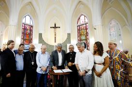 Estrutura neogótica do Santuário Senhor dos Passos de Feira de Santana será restaurada com investimento de R$ 1,5 milhão do Governo do Estado