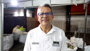 Na foto, Wenceslau Júnior, superintendente de Economia Solidária da SETRE. Foto: Feijão Almeida/GOVBA