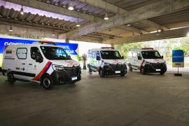 Governo do Estado entrega 72 novos veículos para a saúde e ultrapassa R$ 196 milhões investidos na renovação da frota em toda a Bahia desde 2023