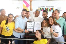 Autorização para licitação de hospital em Gandu. Foto: Joá Souza/GOVBA