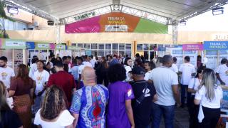 Lançamento ações voltadas ao fortalecimento da educação científica nas escolas baianas. Foto: Matheus Landim/GOVBA