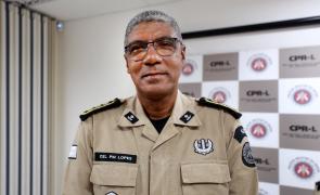 Na foto Subcomandante-geral da PM, coronel Antônio Lopes. Foto: Feijão Almeida/GOVBA