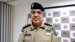 Na foto tenente-coronel PM, Michel Müller. Foto: Feijão Almeida/GOVBA