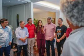 Governador e representantes de centrais sindicais reafirmam parceria e destacam compromisso com trabalhadores da Bahia