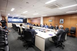 Reunião virtual com Dilma Rousseff. Foto: Amanda Ercília/GOVBA