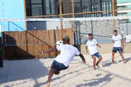 08.11.2024 VII etapa do Campeonato Baiano de Futevôlei 2024 em Salvador . Foto: Ana Teresa Tavares/Sudesb