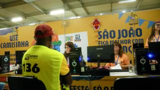 Espaço Saúde Parque de Exposição. Foto: Philipe Sampaio 