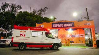 Espaço Saúde Parque de Exposição. Foto: Philipe Sampaio 