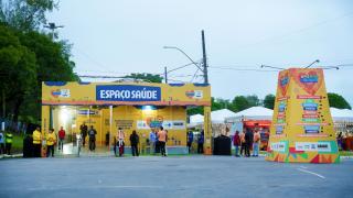 Espaço Saúde Parque de Exposição. Foto: Philipe Sampaio 