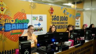 Espaço Saúde Parque de Exposição. Foto: Philipe Sampaio 