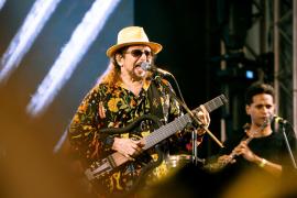 Geraldo Azevedo, no São João do Pelourinho. Foto: Ícaro Soares