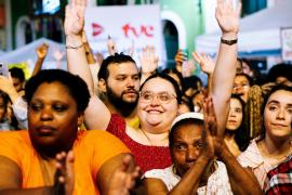 Geraldo Azevedo, no São João do Pelourinho. Foto: Ícaro Soares