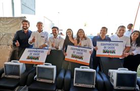 Entregas para saúde de Luís Eduardo Magalhães. Fotos: Wuiga Rubini/GOVBA