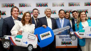 Reunião com prefeito de Senhor do Bonfim. Foto: Feijão Almeida/GOVBA