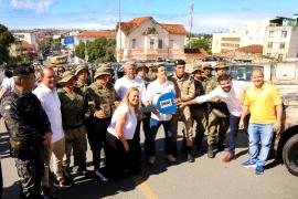 Governo do Estado entrega 62 novas viaturas para a Polícia Militar e lança a Operação Dominus, de combate à criminalidade