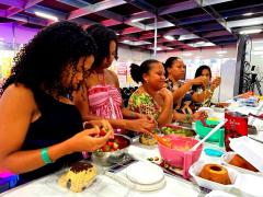 Oficina gastronomica. Foto: Maurício Maron/HMIJS