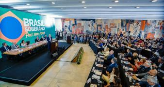 Brasília - 5ª Reunião Plenária do Conselho de Desenvolvimento Econômico Social Sustentável. Foto: Ricardo Stuckert/PR