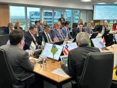 Brasília - Governador participa da 3ª Assembleia Geral Ordinária do Consórcio Nordeste. Foto: Eduardo Aiache/GOVBA 
