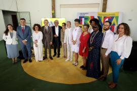 Coletiva de imprensa do lançamento da Exposição Fatumbi. Foto: Matheus Landim/GOVBA