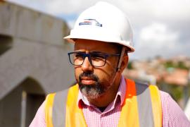 Danilo Carvalho, engenheiro de produção no Consórcio Mobilidade Expresso Salvador. Ponte São João do Cabrito. Fotos Amanda Ercília/GOVBA