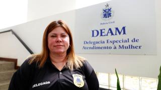 Iola Nolasco, delegada titular da Deam de Periperi. Foto: Feijão Almeida/GOVBA