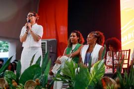 Primeiras-damas visitam Fábrica Cultural. Foto: Joá Souza/GOVBA