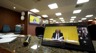 Tarifaço. Foto: Matheus Landim/GOVBA