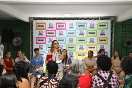 Visita às instalações de cozinha comunitária beneficiada pelo Bahia Sem Fome. Foto: Wuiga Rubini/GOVBA