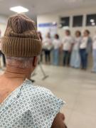 Hospital Metropolitano recebe coral da CBPM. Foto: Clarissa Passos/Santa Casa Ruy Barbosa