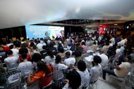 Abertura da Semana da Política de Juventude e posse do CEJUVE. Foto: Matheus Landim/GOVBA