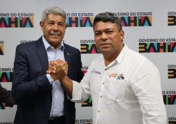 Audiência com o prefeito de Conde. Foto: Wuiga Rubini/GOVBA