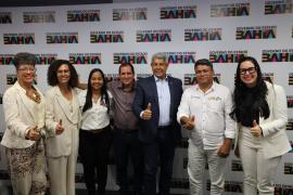 Audiência com o prefeito de Conde. Foto: Wuiga Rubini/GOVBA