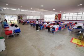 Colégio Estadual de Tempo Integral Professora Simone Neri. Foto: Douglas Amaral/SEC