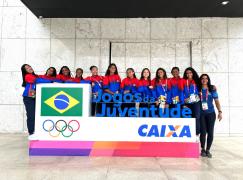 Handebol Feminino nos Jogos da Juventude 2025.  Foto: Jéssica Tavares/Sudesb 