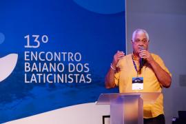 Na foto Lutz Viana, presidente do Sindleite-BA. Mata de São João - 13º Encontro Baiano dos Laticinistas. Foto: Joá Souza/GOVBA