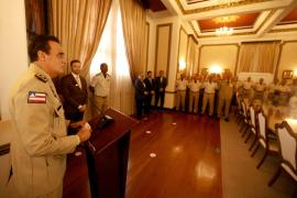 PMBA realiza cerimônia de transmissão de cargos. Foto: Matheus Landim/GOVBA
