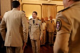 PMBA realiza cerimônia de transmissão de cargos. Foto: Matheus Landim/GOVBA