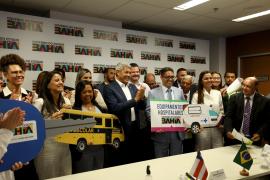 Prefeito de Caravelas. Foto: Matheus Landim/GOVBA 