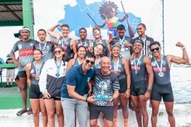 Premiação Álvares Cabral Clubes Copa Norte Nordeste. Foto: Luana Rios/FCRB 