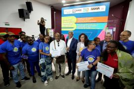 Programa Corra Pro Abraço. Foto: Matheus Landim/GOVBA