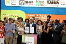 Programa Corra Pro Abraço. Foto: Matheus Landim/GOVBA