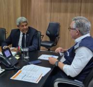 Brasília - Reunião Ministério da Saúde. Foto: Eduardo Aiache/GOVBA