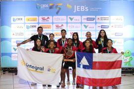 Futsal Feminino Colégio Integral. Foto: Maurício Viana/GOVBA