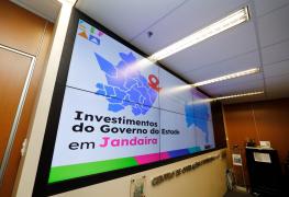 Reunião com prefeito de Jandaíra. Foto: Amanda Ercília/GOVBA