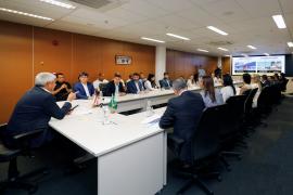 Reunião com prefeito de Jandaíra. Foto: Amanda Ercília/GOVBA