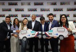 Reunião com prefeito de Jandaíra. Foto: Wuiga Rubini/GOVBA 