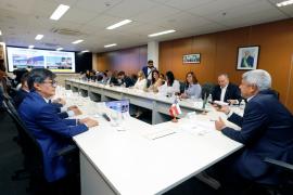 Reunião com prefeito de Jandaíra. Foto: Amanda Ercília/GOVBA